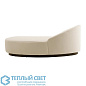 Turner Chaise Muslin Grey Ash Right Arm мягкое сиденье Arteriors 8165