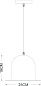 Подвесной светильник Arte Lamp CAPELLO A5064SP-1BN — фото 1