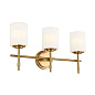 Ali 11.5" 3 Light Vanity Brushed Natural Brass настенный светильник 55142BNB Kichler