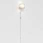 1479002 Arbor Plug-In Astro lighting настенный светильник матовый белый / белая ткань — фото 1
