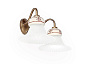 Mami Светодиодный настенный светильник из керамики и стекла Linea Light Group PID507451