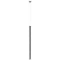 LOGIC R300 8.30 WB + BASE N Led Technology подвесной светильник сатиновое серебро + чёрный