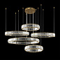 10135/5 Gold Loft it Crystal ring подвесной светильник 55W 19250lm 3000K — фото 1