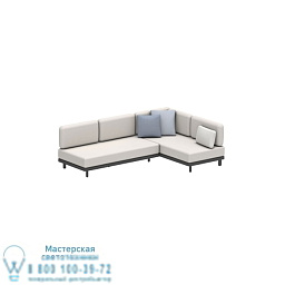 Alura Lounge set 01 B алюминий с покрытием Royal Botania
