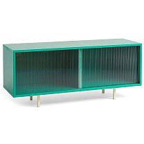 Colour Cabinet Floor M 120 см, Valchromat, темно-мятный / стеклянные двери