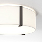 Потолочный светильник Astro Lighting Salina 400 бежевая ткань / бронза — фото 2