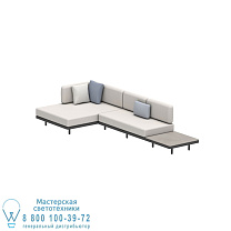 КОМПЛЕКТ ALURA LOUNGE SET16D ЧЕРНЫЙ Royal Botania