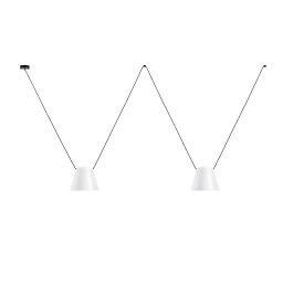 00-7399-05-14 Leds C4 Attic Triple Conic Shape черный