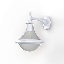 Dallas N° 4; Smoked polycarbonate E27 75W; White