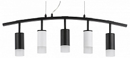 LR7353733621 Lightstar Rullo подвесной светильник с черными плафонами на металлическом основании