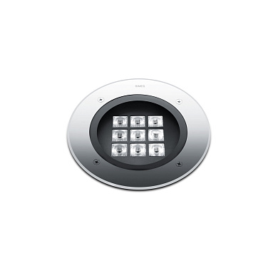 Грунтовый проходной светильник Simes Zip круглый Comfort S.8892
