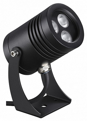 6648/6WA3 Odeon Light Stima ландшафтный светильник, 6Вт, 3000K, 442лм, черный