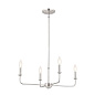 Pallas 25" 4 Light Chandelier Polished Nickel люстра 52520PN Kichler — фото 8