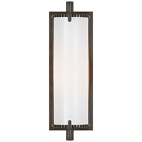 Calliope Short Bath Light бронза с белым стеклом