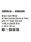 9082095 CERELIA Novaluce светильник LED 17.7W 230V 1146Lm 3000K IP20