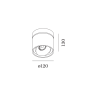 SIRRA 1.0 PAR16 Wever Ducre накладной светильник черный