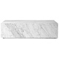 71009-002260 Audo Copenhagen Plinth Низкий журнальный столик 100x60 см, каррарский мрамор — фото 1