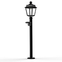 Place des Vosges 1 Évolution N° 9; Clear PMMA E27 60W Detector; Dark black