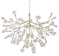 Светильник подвесной Crystal Lux EVITA SP63 GOLD/TRANSPARENT — фото 1