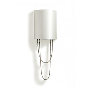 Small Pendolino Wall Light Nickel Porta Romana