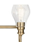 Greenbrier 4 Light Vanity Light Classic Bronze настенный светильник 45393CLZ Kichler — фото 3