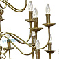FLEMISH CHANDELIER 16+8+8 ARM Люстра прямого света ручной работы Mullan Lighting MLF019ANTBRS