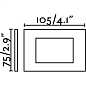70163 SPARK-1 LED White recessed lamp встраиваемый светильник Faro barcelona — фото 2