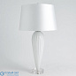 Teardrop Glass Lamp-White Global Views настольная лампа