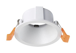 CLT 006C1 WH Crystal Lux Vexor встраиваемый потолочный светильник белого цвета с утопленным источником света