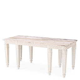 TM0311 Eichholtz Croome Court консоль в классическом стиле со светлым деревянным покрытием