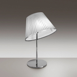 1128110A Artemide Choose настольная лампа с тканевым абажуром на круглой подставке