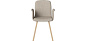 Palm fully upholstered dining chair with armrest Bolia кресло — фото 1
