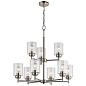 Winslow 9 Light Chandelier Brushed Nickel люстра 44031NI Kichler — фото 1