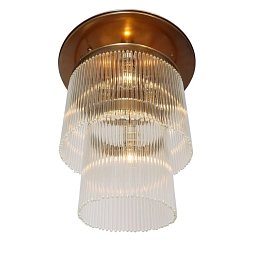 PP-140 Patinas lighting Versailles потолочный светильник из ярусов стеклянных трубок