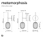 Настенный светильник Bomma Metamorphosis, вариант B с монтажной коробкой, большой — фото 1