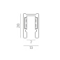 Шинопровод M7 TRACK N B (2,5m) Led Technology — фото 1