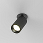 C110CL-01-GU10-B Maytoni Calipso Встраиваемый светильник 10W Черный — фото 2