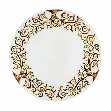 потолочный светильник круглый с орнаментом