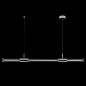 Светильник подвесной Crystal Lux LINEUP SP24W LED CHROME — фото 3