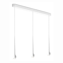 FALLING TRACE - suspension/Blanc