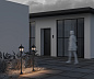 O003FL-01B Maytoni Abbey Road Ландшафтный светильник 60W Черный — фото 5