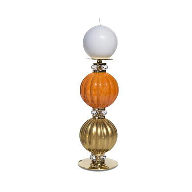 Diva gigi medium candle holder - mango & gold подсвечник, Villari