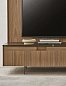 Тумба для ТВ Matics TV 214 Porada с мраморной столешницей и панелью MATICS-TV-214-L0N0AC-M0M0AR — фото 1