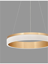9818482 Nova Luce Courtez подвесной светильник с кольцевым абажуром и светодиодным модулем