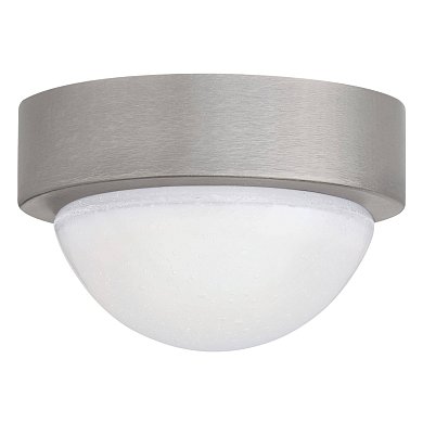 Потолочный светильник Arteriors Lennon, винтажное серебро и матовое стекло