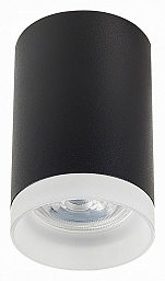 ST100.402.01 ST-Luce St100 потолочный накладной светильник цилиндрической формы чёрного цвета