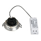 113906 SLV NEW TRIA LED DL ROUND SET, светильник 6.6W, 3000К, с блоком питания, алюминий