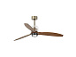 33398D-10 DECO FAN Ø1280 MM OLD GOLD 3 BLADES 17W 3000K люстра с вентилятором Faro barcelona