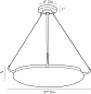 DW82000 Discus Chandelier Arteriors люстра