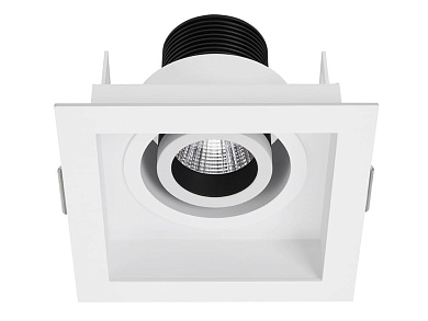 Mirum qr Светодиодный круглый встраиваемый металлический прожектор DGA